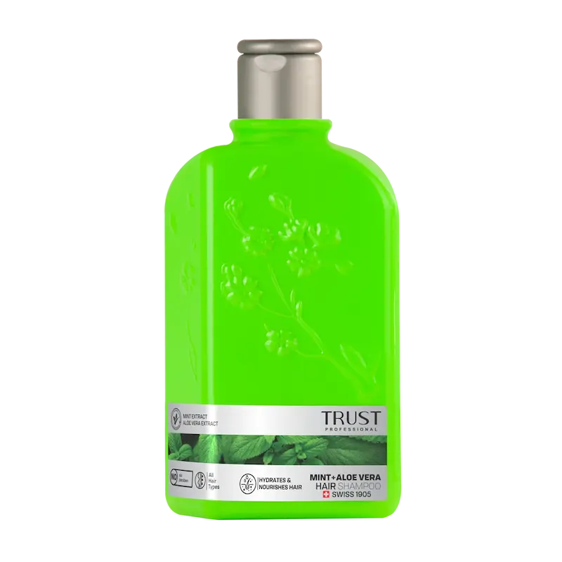 شامپو سر نعناع و آلوئه‌ورا