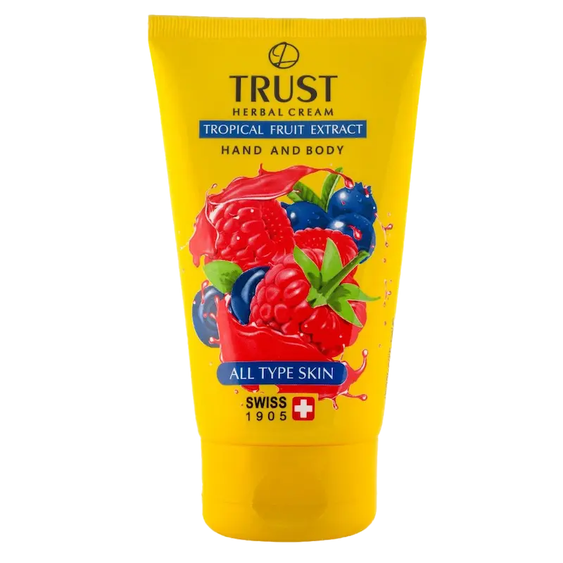 کرم دست و بدن میوه‌های استوایی