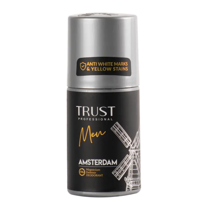 لوسیون خوشبوکننده (مام رول) مردانه تراست مدل آمستردام