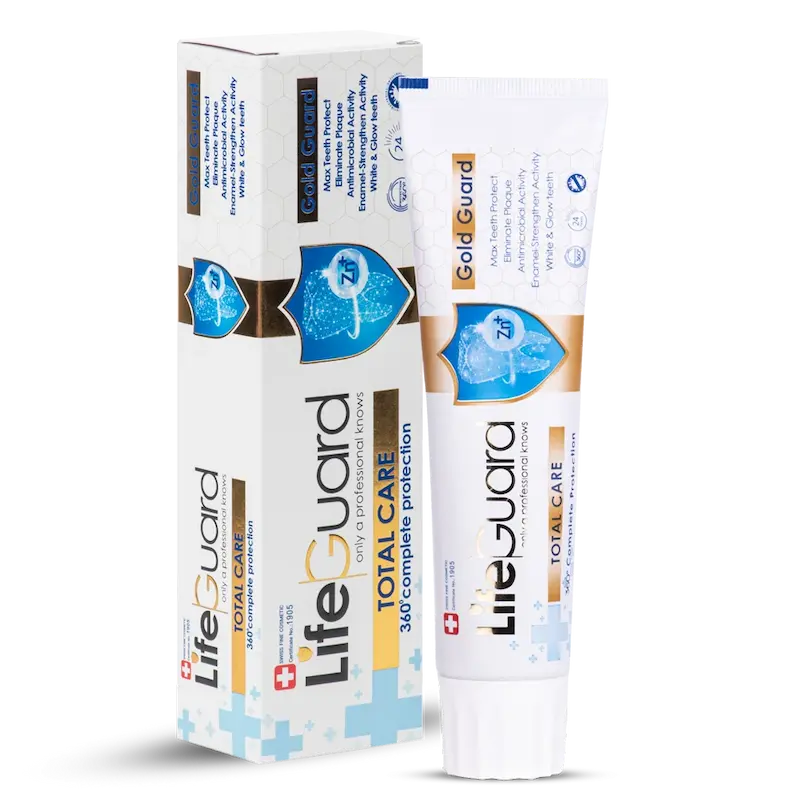 خمیر دندان توتال (Gold Guard) برند لایف گارد 