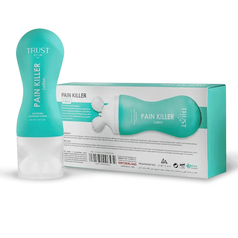 لوسیون ضد درد و گرفتگی عضلات تراست اسلیم