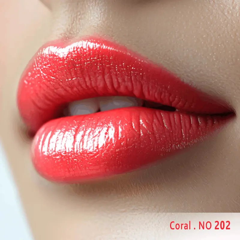 قیمت رژ لب مایع ابریشمی ساتین سرژه مرجانی صورتی براق