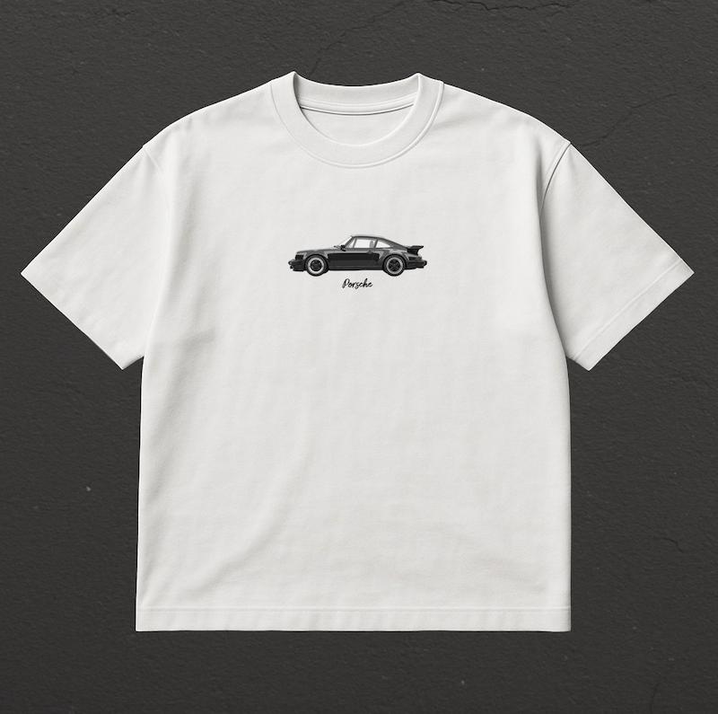 تیشرت مینیمال porsche