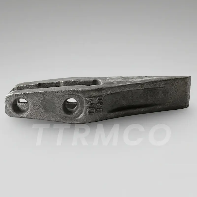 ناخن لودر کوماتسو 320 DM | قطعات زیربندی Komatsu WA320 | خرید ناخن DM اصل با مقاومت بالا برای معدن و راه‌سازی
