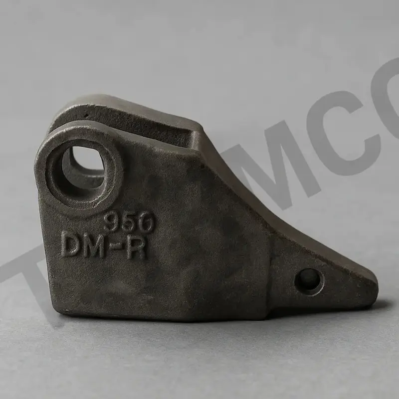 گوشه لودر کاترپیلار 950 DM | قطعه اصلی ناخن لودر با آلیاژ مقاوم و گارانتی شکستن