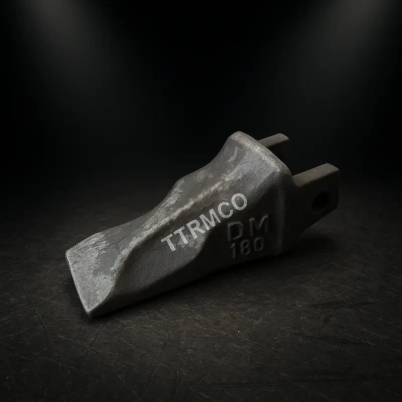 ناخن لودر ولوو 180 DM | Volvo 180 loader bucket tooth برای پروژه‌های راهسازی و معدنی