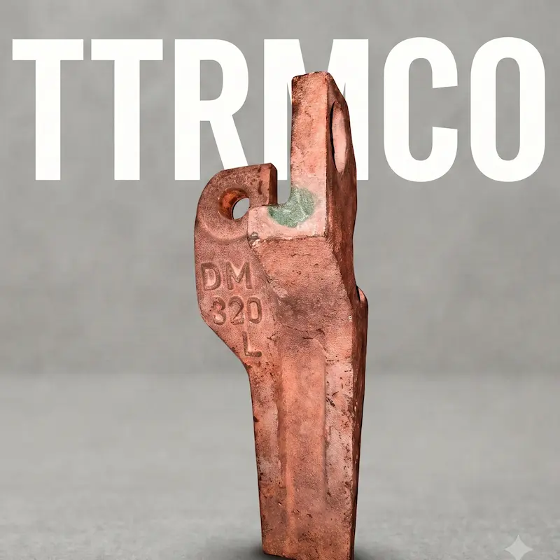 گوشه ناخن لودر کوماتسو 320 مناسب لبه باکت و کار سنگین برند DM | TTRMCO