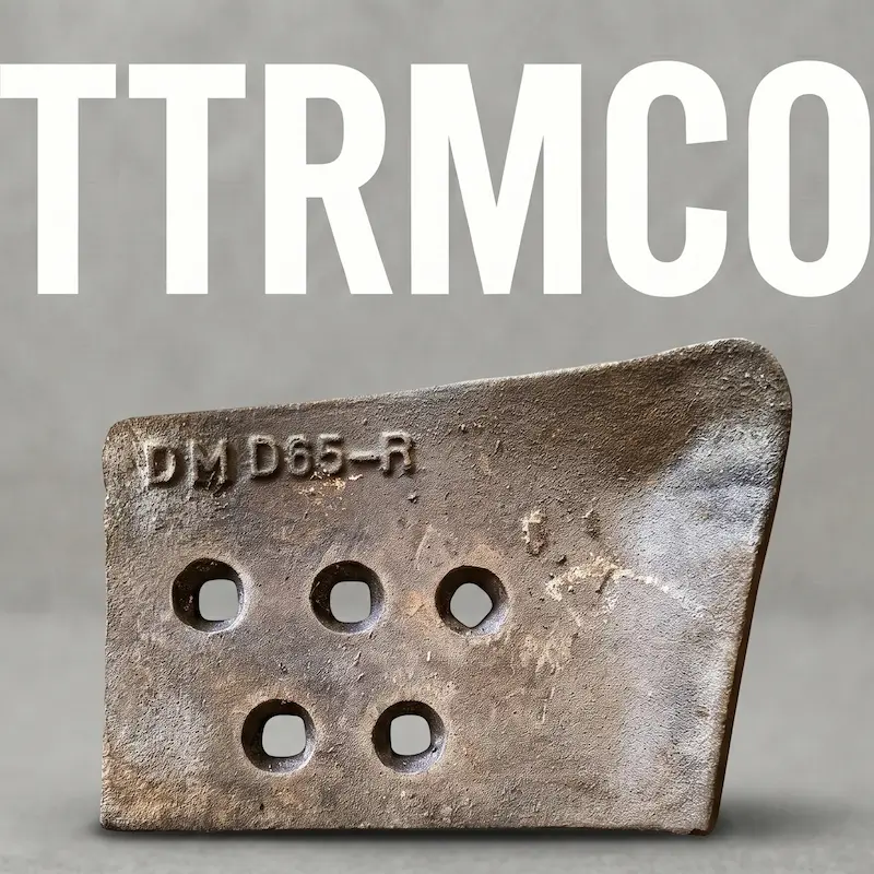 گوشه تیغه بلدوزر کوماتسو D65 مقاوم و ضد سایش برند DM | TTRMCO