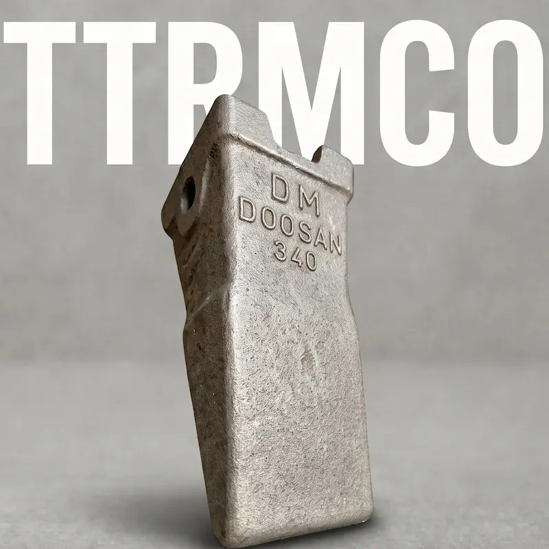 ناخن بیل دوسان 340 برند DM مقاوم و ضد سایش مناسب حفاری و کار سنگین | TTRMCO