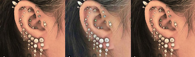 نحوه سوراخ کردن گوش