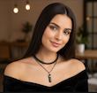 گردنبند دو لاین کارتیر و منشور سنگ رنگ ثابت زنانه و مردانه