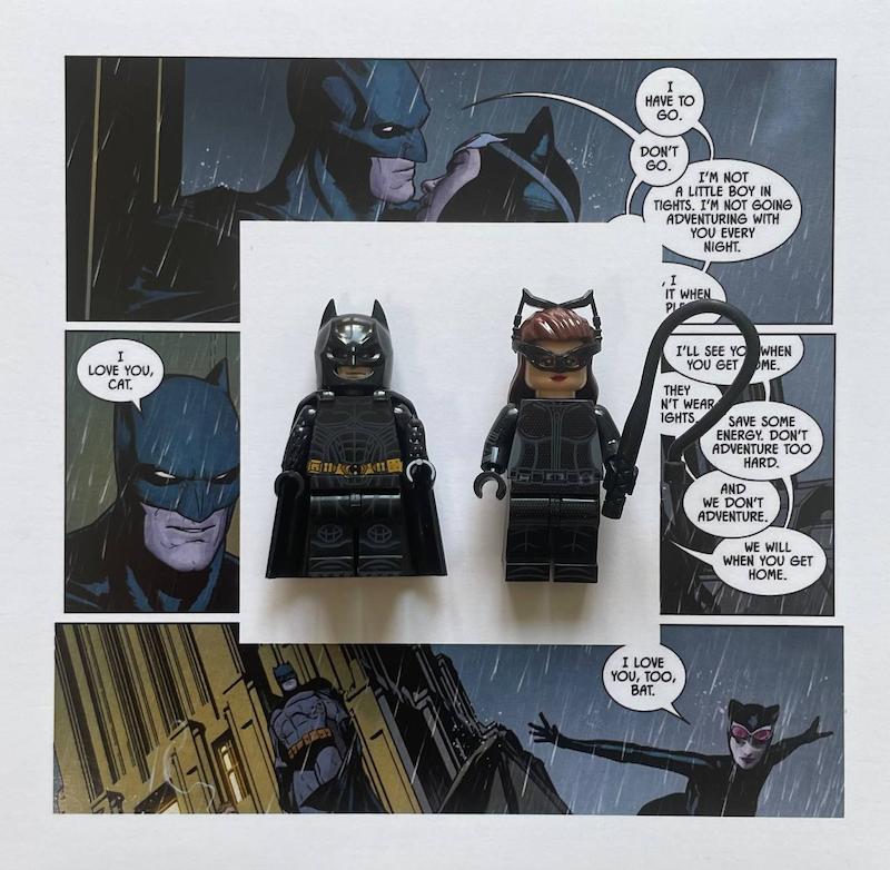 Batman and Catwoman Comic 