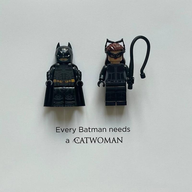 Batman and Catwoman  