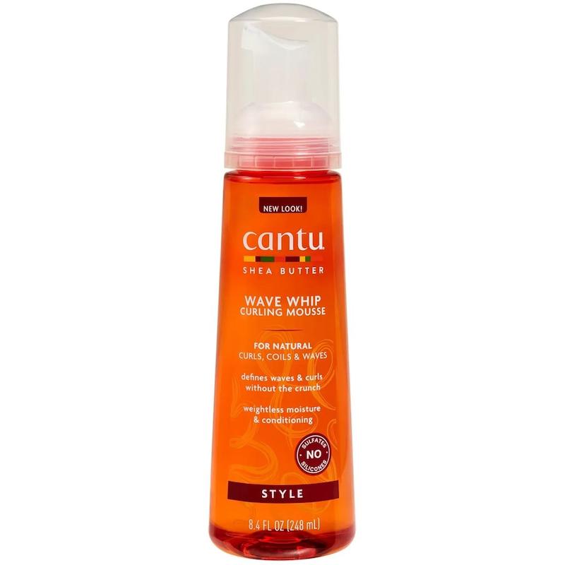 موس مو فر کننده و حالت دهنده شی باتر کانتو Cantu Wave Whip Curling Mousse with Shea Butter