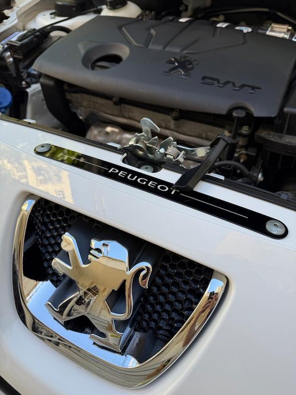 ورد پلیت کاپوت مشکی مناسب برای پژو 207