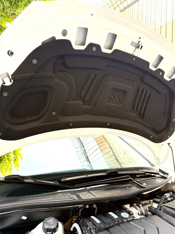 عایق درب موتور سامین  پژو ۲۰۷ ارتقا یافته ( بدون هواکش )