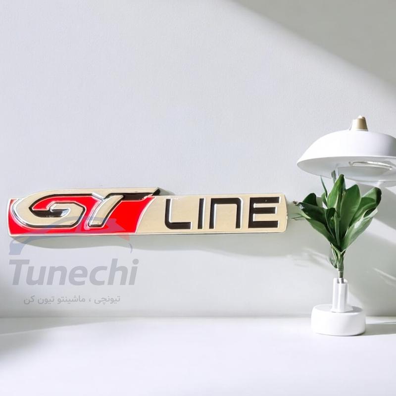 آرم GT Line وارداتی فلزی کد ۰۴