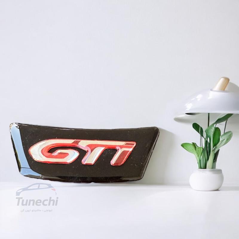 آرم سه بعدی فرمان پژو 207 مدل GTI