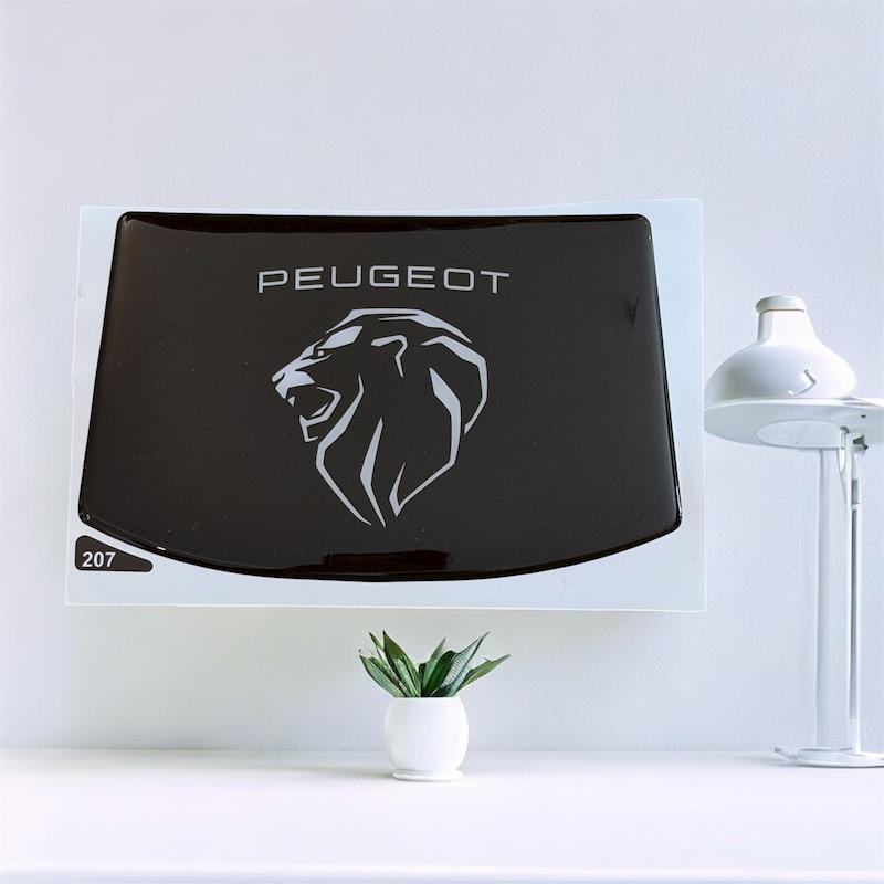 پد جلو مانیتور اصلی شیر جدید ساده مناسب برای پژو 207