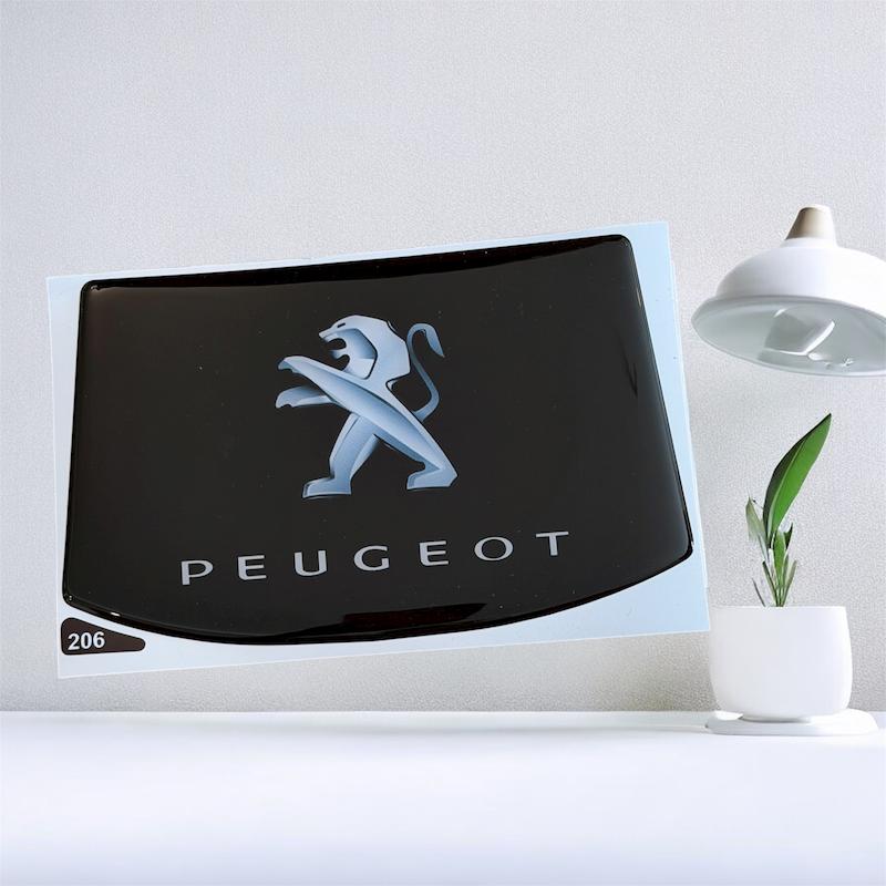 پد جلو مانیتور اصلی شیر رنگی مناسب برای پژو 207