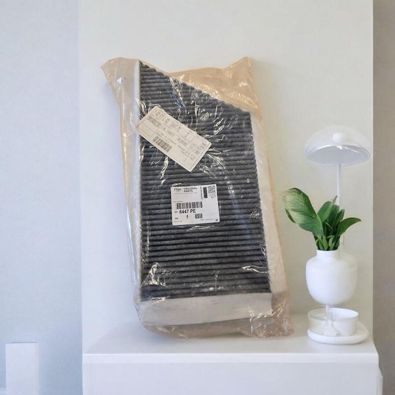فیلتر هوا کابین کربن اکتیو اوریجینال پژو سیتروئن مناسب برای ۲۰۶ و ۲۰۷