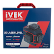 کیت تراز لیزری ۳بعدی نور سبز مدل K-8025ایوک (IYEK)