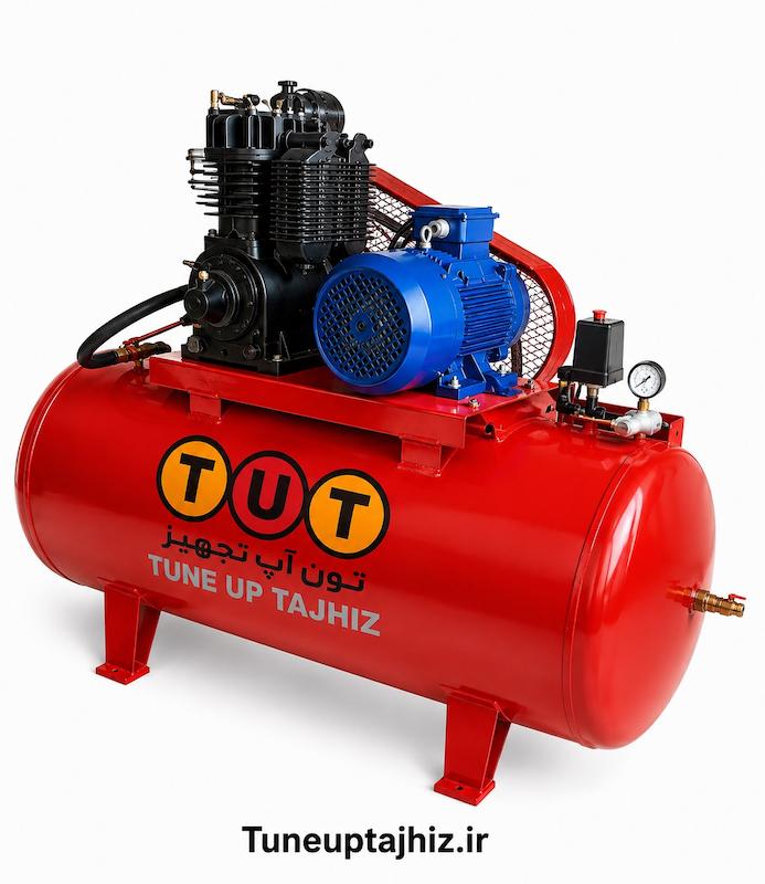 کمپرسور 1000 لیتری دو سیلندر(چین) TUT