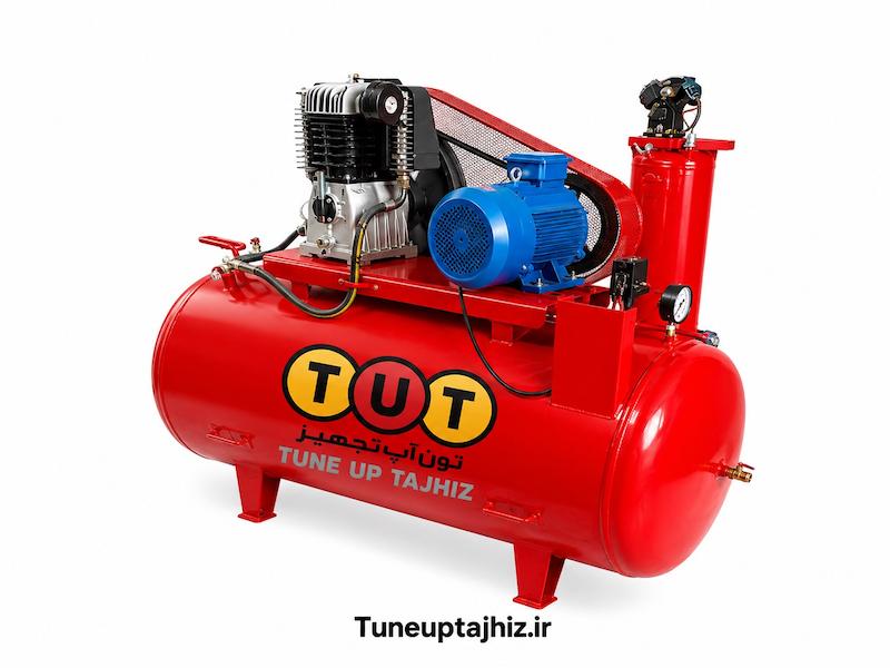 کمپرسور 1000لیتری دو سیلندر(fini  ایتالیا) TUT