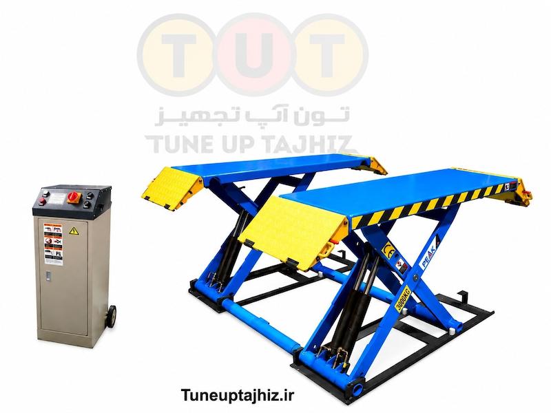 جک قیچی 3 تن ارتفاع متوسط PEAK LIFT مدل MRL-3000