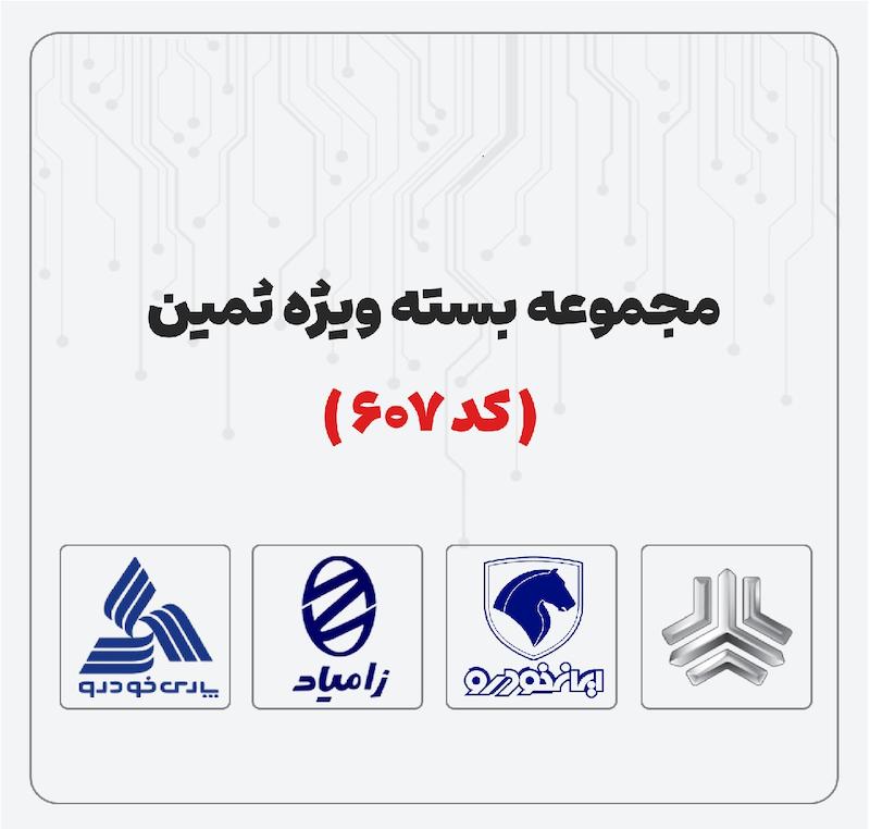 مجموعه بسته ویژه ثمین (کد 607)