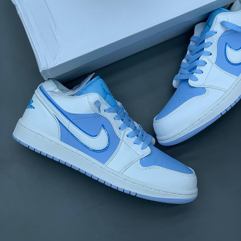 کتونی جردن 1 | "Jordan 1 low "Ice Blue