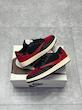 کتونی  جردن  1 ترویس Black red