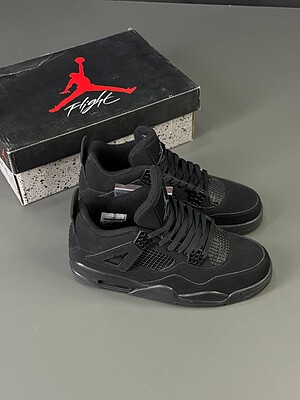 کتونی جردن 4 | Jordan 4 black cat