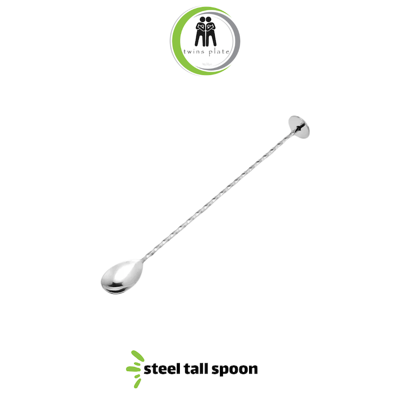 تال اسپون استیل ته سکه ای 30سانتی متر