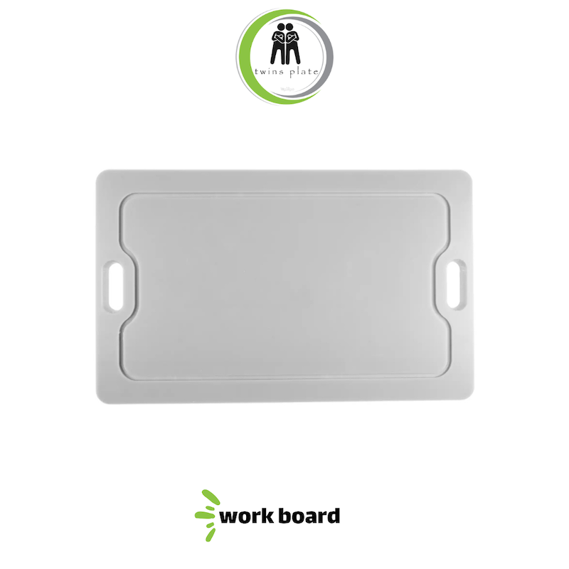 تخته کار پلی اتیلن سفید ۳۰×۵۰ سانتیمتری بست (BEST)