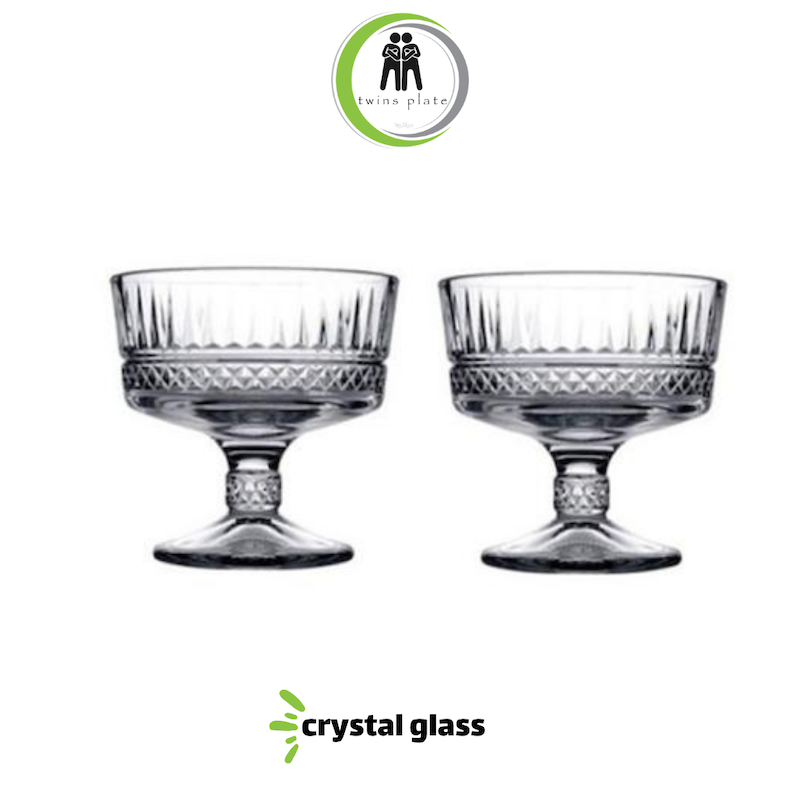 بستنی خوری بلور ۲۵۰ میلی‌لیتری پاشاباغچه مدل الیسا