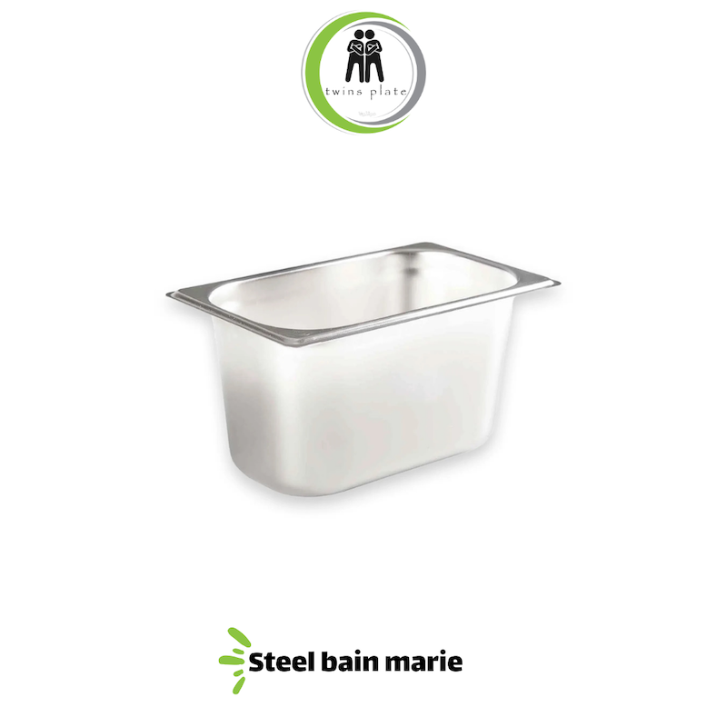 بن ماری ۱/۴ استیل عمق ۱۵ بدون درب