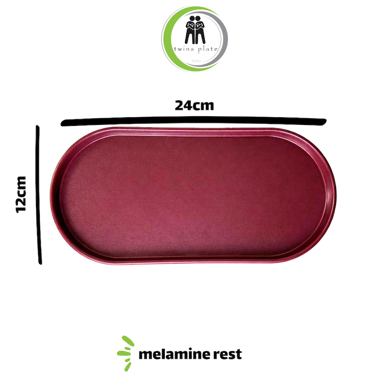رست بیضی ملامین تویینز زرشکی