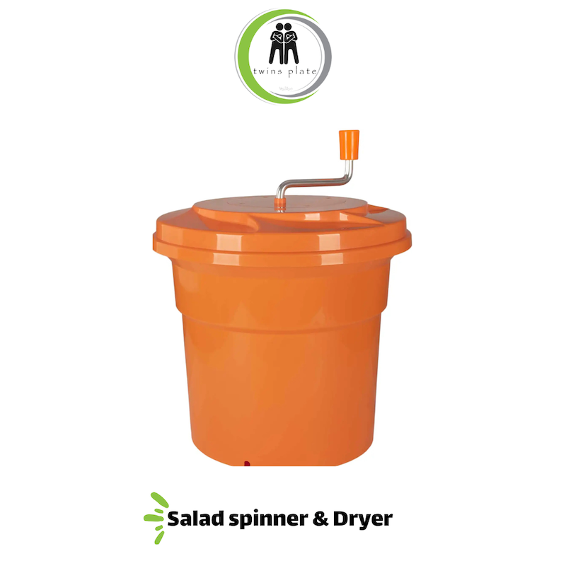 کاهو خشک کن دستی ۲۵ لیتری پلاستیکی