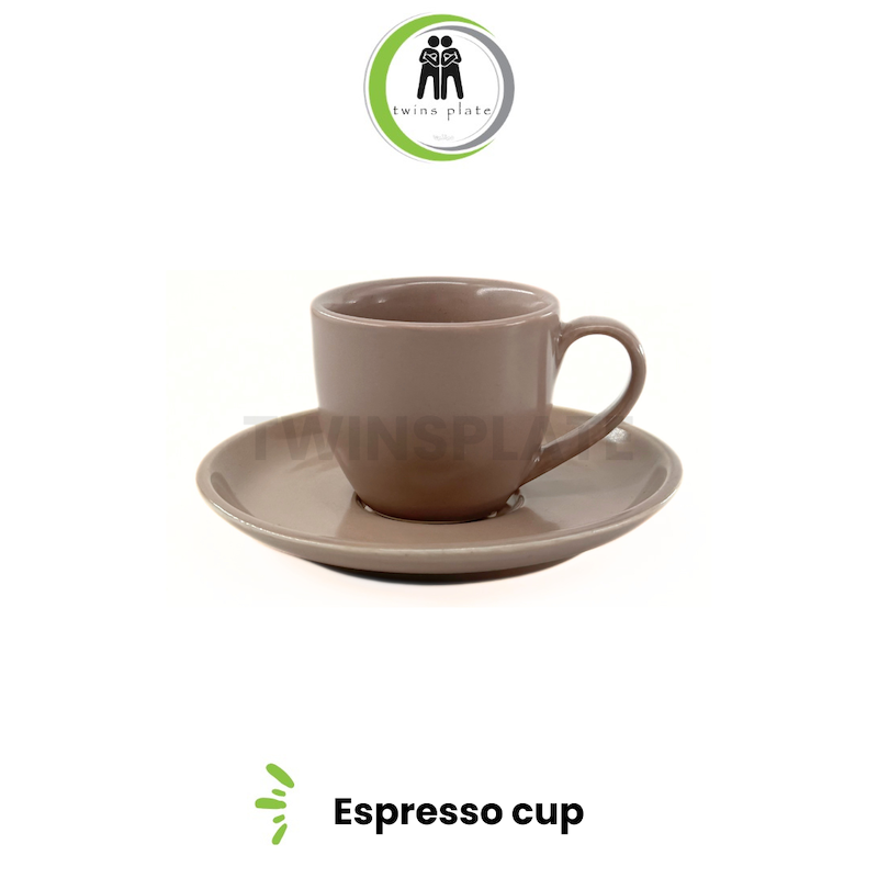 فنجان و نعلبکی اسپرسو طوسی