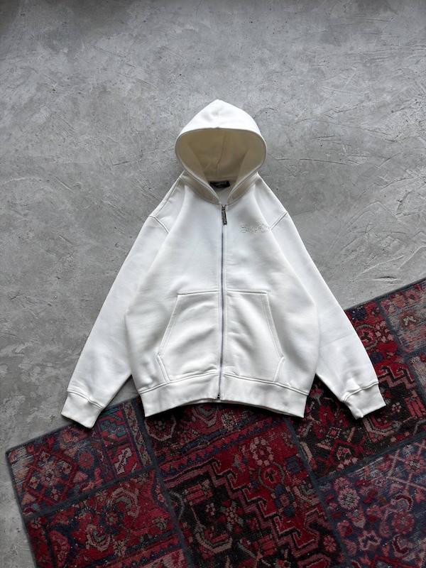 سویشرت سفید بیسیک دراپ سایز Drop size