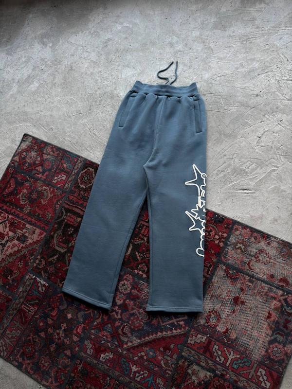 شلوار جاگر طوسی آبی بگی لولایت Lowlights