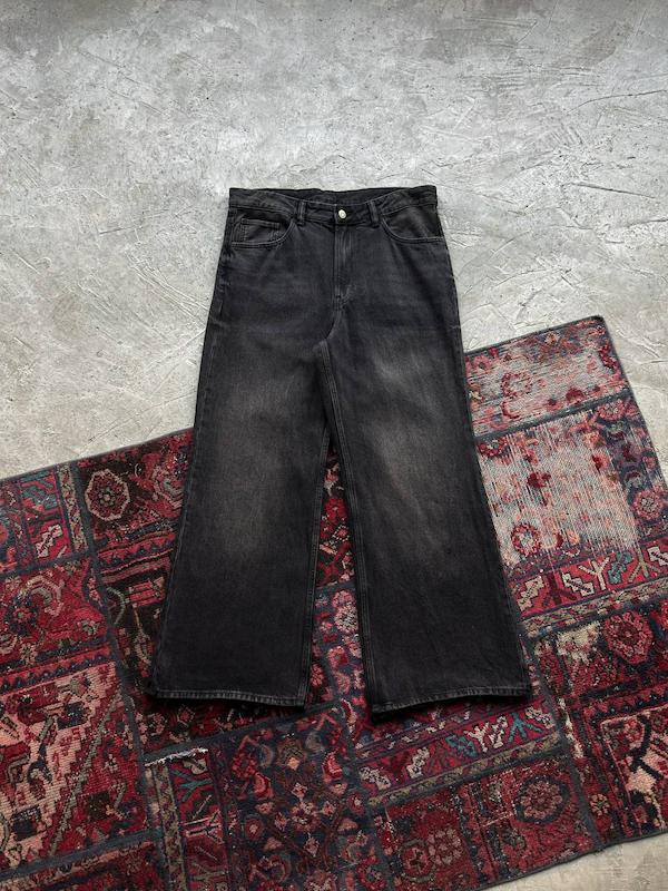 شلوار جین بوتکات ذغالی