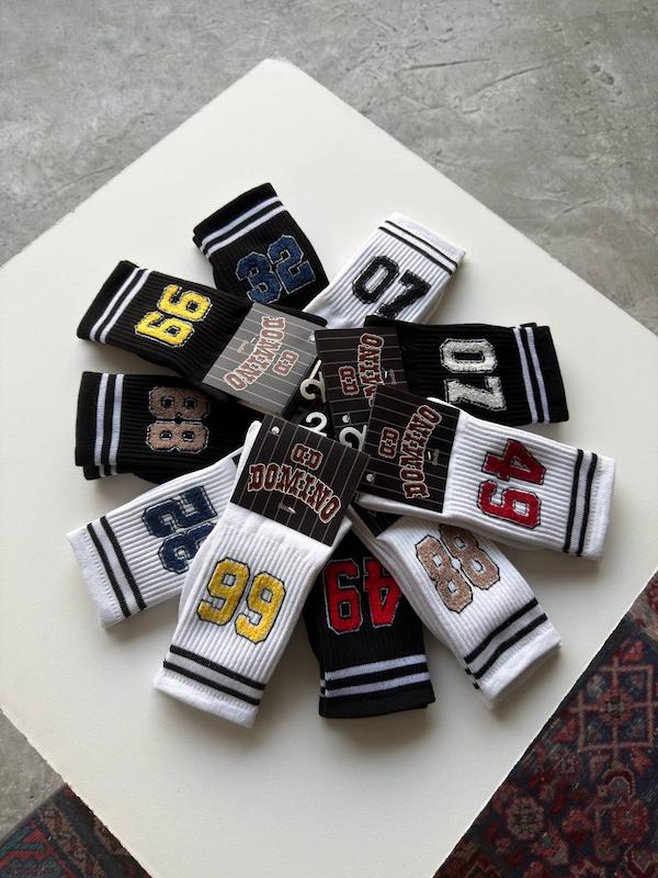 جوراب تیکه دوزی 