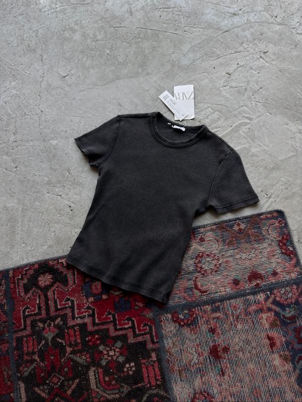 کراپ آستین دار زارا zara