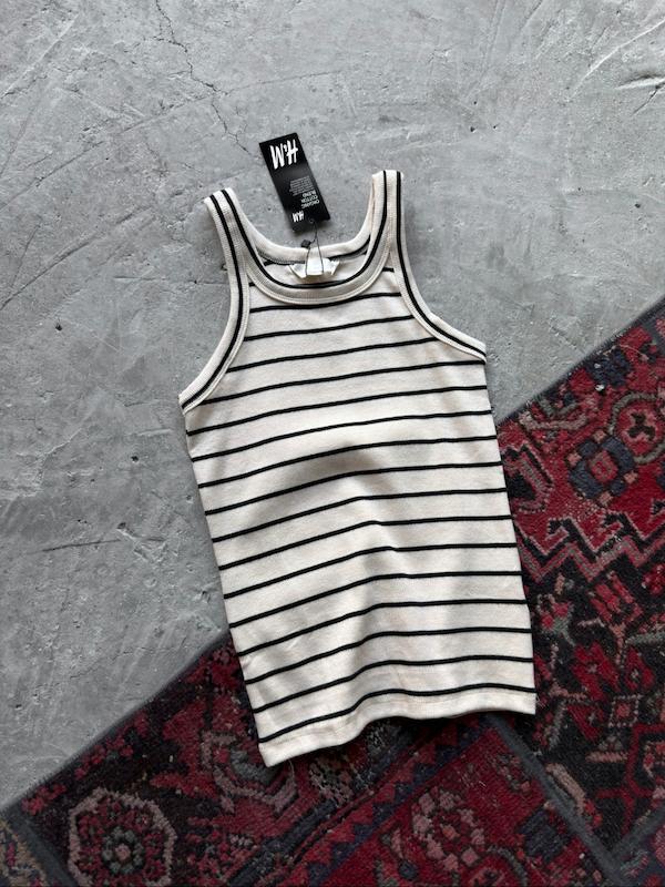 کراپ دخترونه کبریتی راه راه H&M