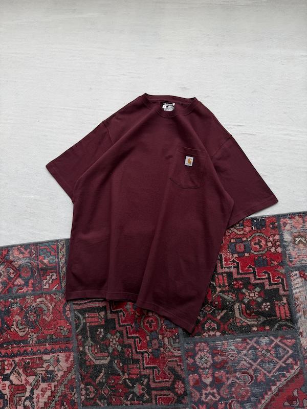 تیشرت زرشکی امریکایی carhartt