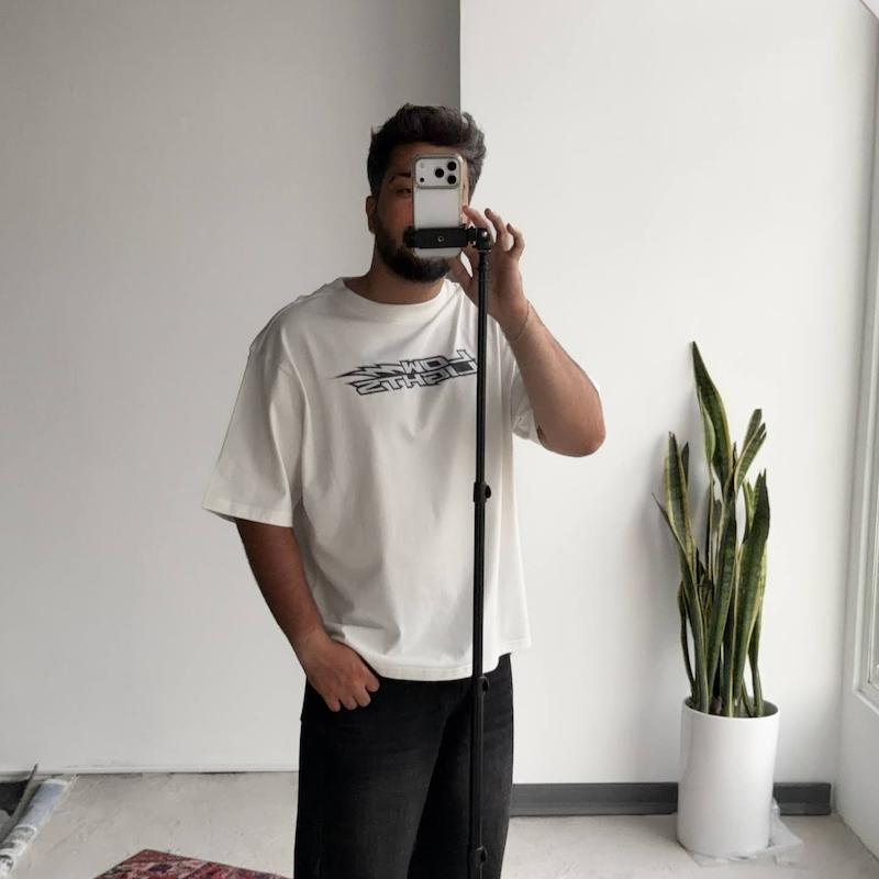 تیشرت سفید لولایت lowlights