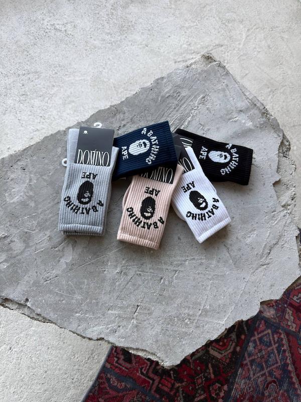 جوراب رنگبندی Bape