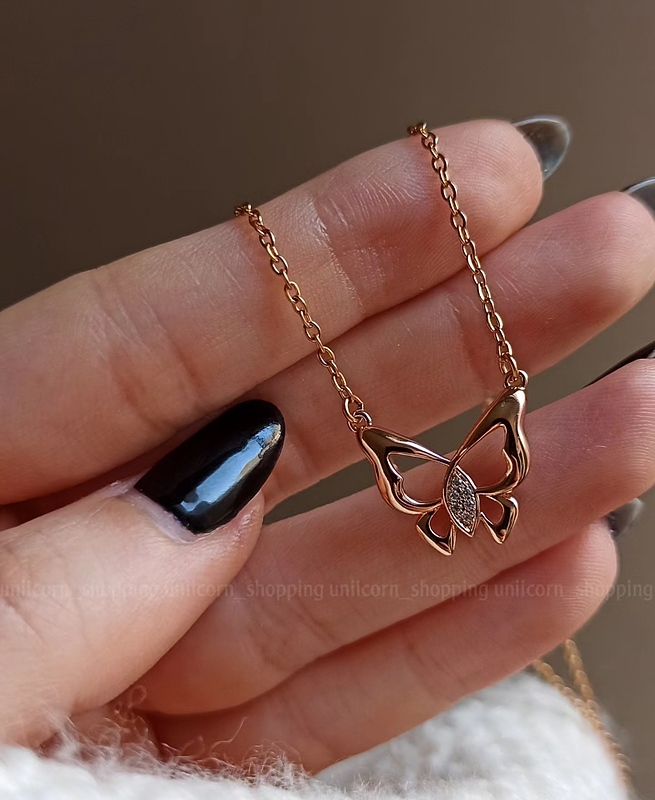 گردنبند پروانه ژ
